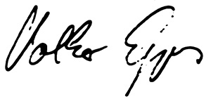 Unterschrift Volker